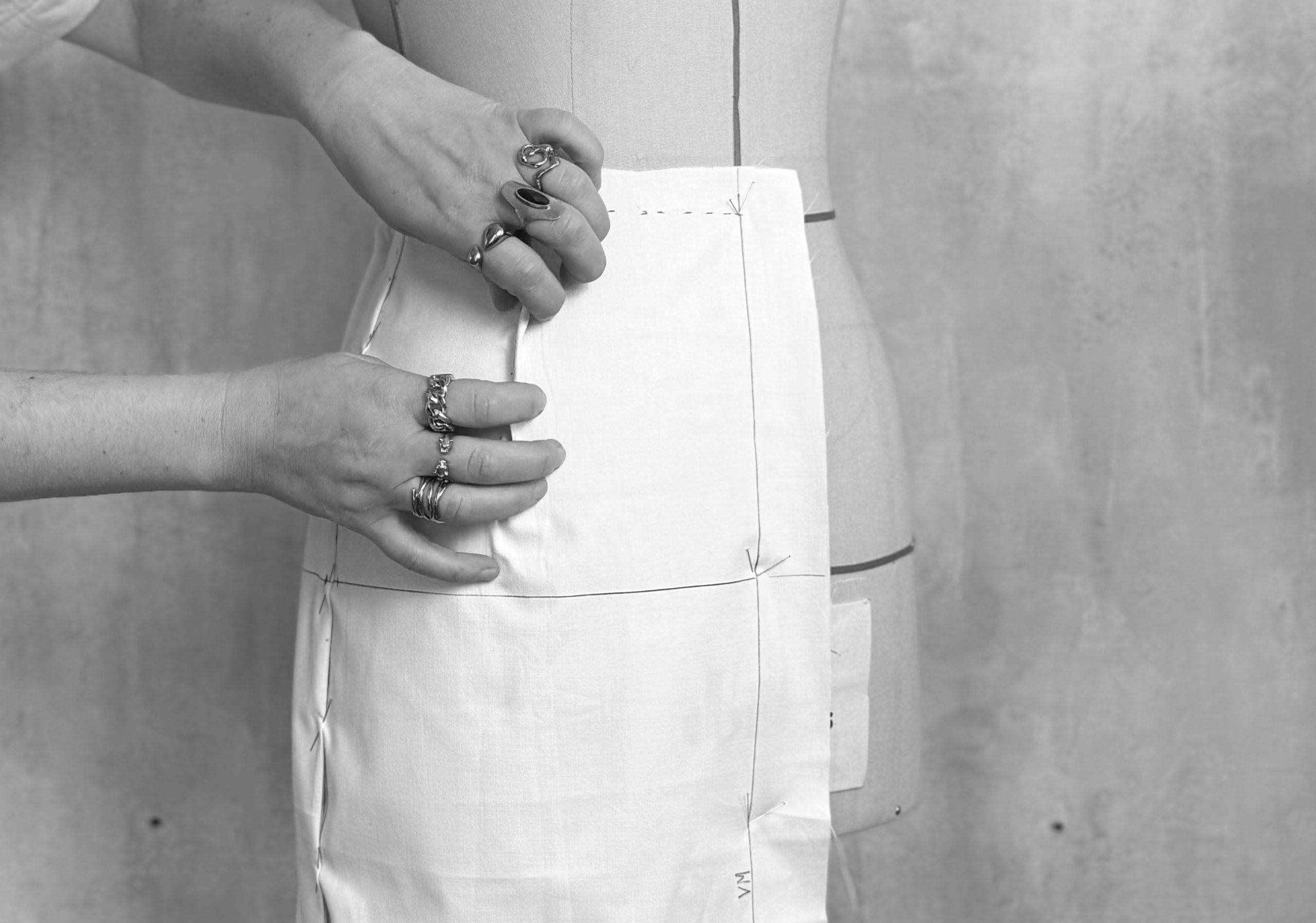 Schnittkonstruktion lernen online Drapieren