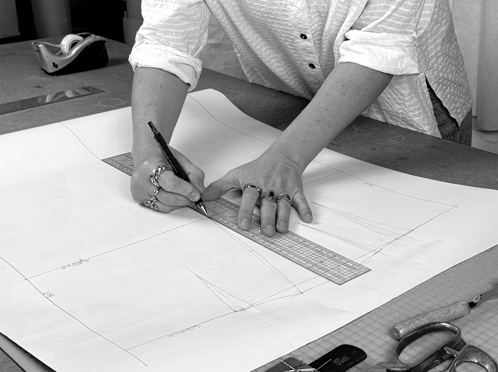 Schnittkonstruktion lernen online KLASSISCHE SCHNITTKONSTRUKTION